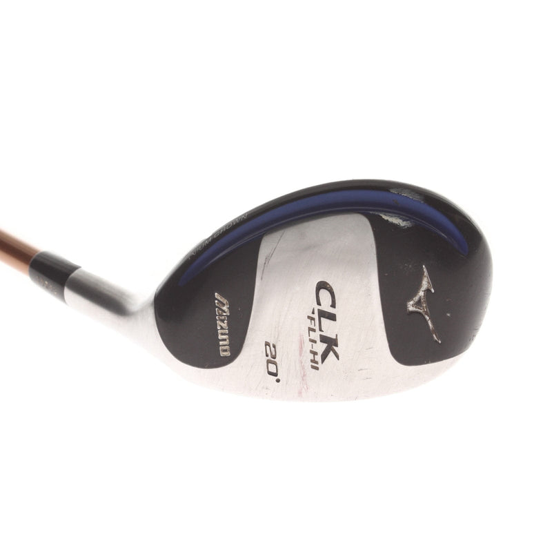 Mizuno CLK Fli-Hi Graphite Mens Right Hand 3 Hybrid 20* Stiff - Aldila NVS 85