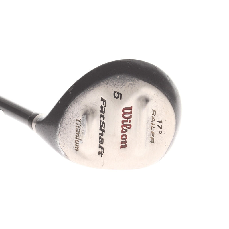 Wilson Railer Fatshaft Graphite Mens Right Hand Fairway 5 Wood 17* Regular - Wilson Fatshaft