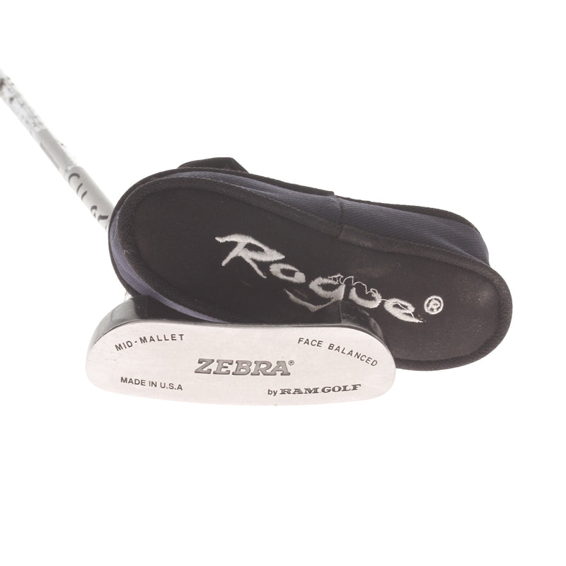 Zebra Mens Right Hand Putter 33" Blade - Zebra