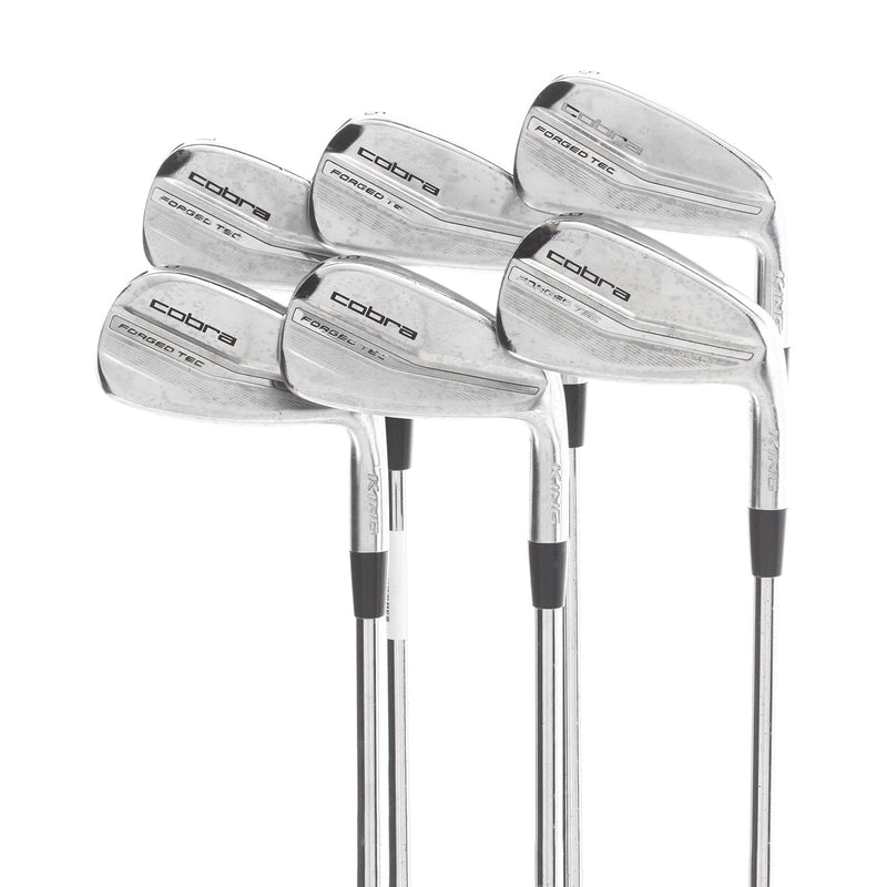 Cobra Forged Tec 2022 Steel Mens Right Hand Irons 5-PW Stiff - KBS $-Taper Lite