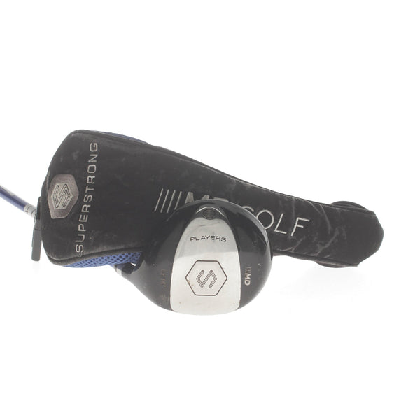 MD Golf Superstrong Players Graphite Mens Right Hand Fairway 3 Wood 15* Regular - Grafalloy ProLaunch Blue 65R