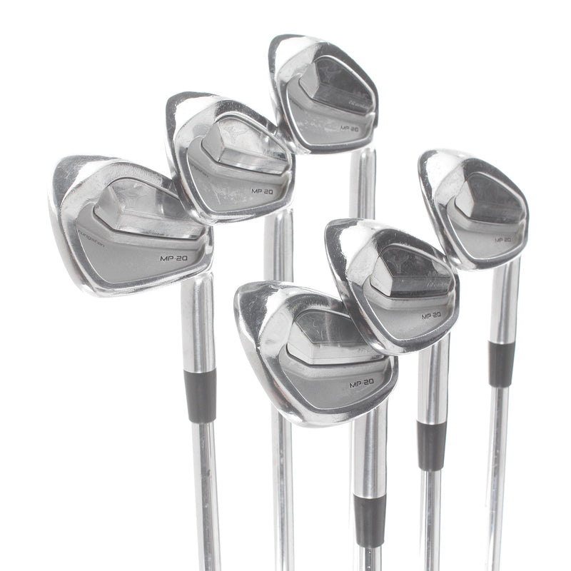 Mizuno MP-20 MMC Steel Mens Right Hand Irons 5-PW Stiff - KBS $-Taper 120