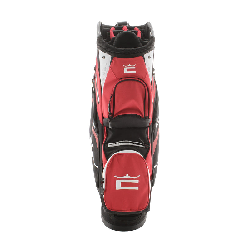 Cobra Signature Cart Bag - Black/White/Red