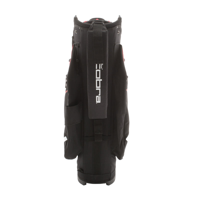 Cobra Signature Cart Bag - Black/White/Red