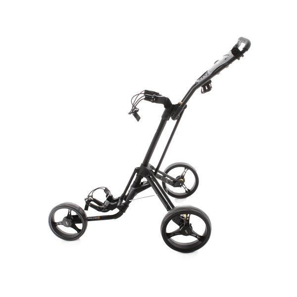 PowaKaddy Twinline 5 3-Wheel Push/Pull Trolley - Black