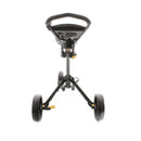 PowaKaddy Twinline 5 3-Wheel Push/Pull Trolley - Black