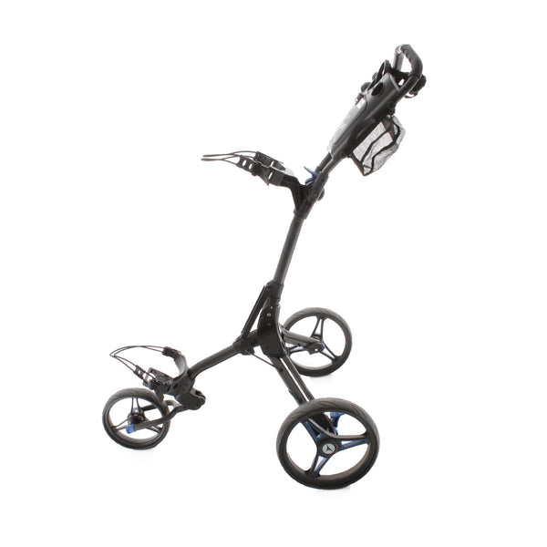 Motocaddy Cube 3-Wheel Push/Pull Trolley - Black/Blue
