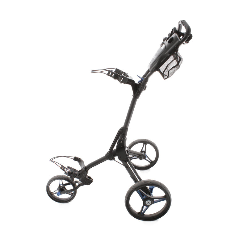 Motocaddy Cube 3-Wheel Push/Pull Trolley - Black/Blue