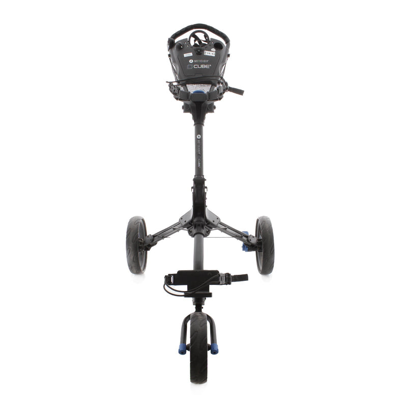 Motocaddy Cube 3-Wheel Push/Pull Trolley - Black/Blue