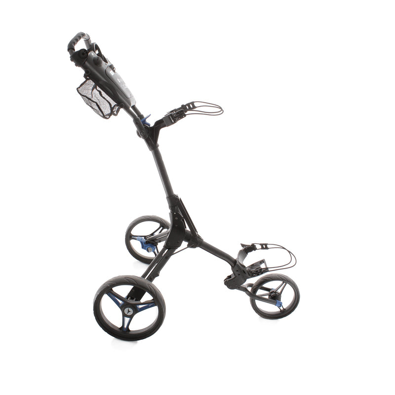 Motocaddy Cube 3-Wheel Push/Pull Trolley - Black/Blue