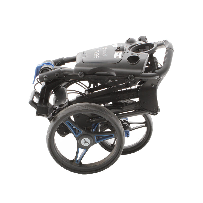 Motocaddy Cube 3-Wheel Push/Pull Trolley - Black/Blue