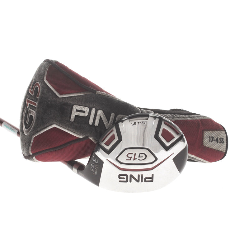 Ping G15 Draw Graphite Mens Right Hand Fairway 3 Wood 15.5* Regular - Ping TFC 149 F