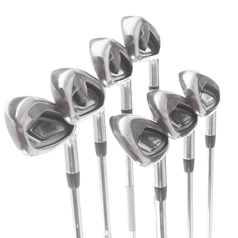 Titleist T300 Steel Mens Right Hand Irons 5-GW Stiff - AMT Red S300