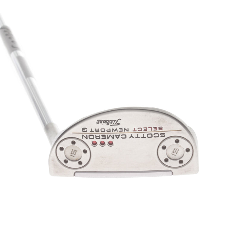 Scotty Cameron Select Newport 3 Mens Right Hand Putter 35" Mallet Scotty Cameron - Scotty Cameron