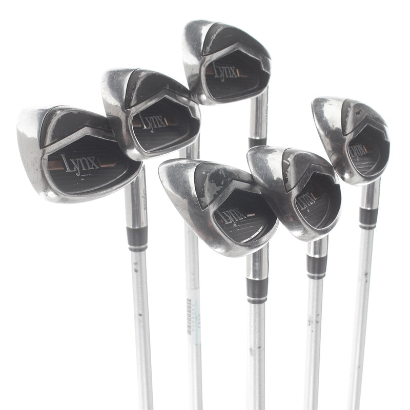 Lynx Crystal Graphite Ladies Right Hand Irons 6-SW Ladies - Lynx LK Series
