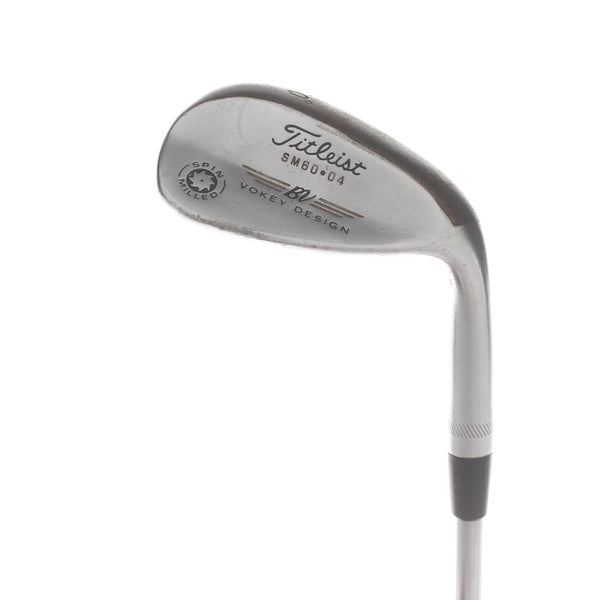 Titleist Vokey Design Spin Milled Steel Mens Right Hand Lob Wedge 60* 4 Bounce Wedge -