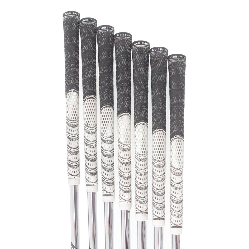 Mizuno JPX 919 Forged/Hot Metal Pro Combo Steel Mens Right Hand Irons 4-PW Stiff - Project X Rifle 6.0