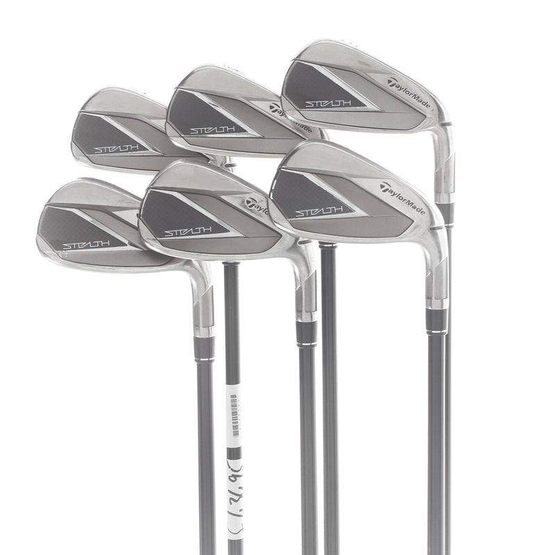 TaylorMade Stealth Graphite Mens Right Hand Irons 5-PW Stiff - Ventus Red 7-S