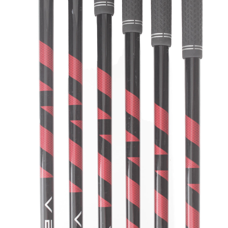 TaylorMade Stealth Graphite Mens Right Hand Irons 5-PW Stiff - Ventus Red 7-S
