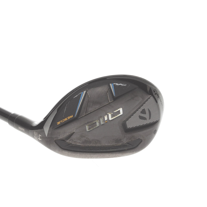 TaylorMade Qi10 Graphite Mens Right Hand 4 Hybrid 22* Regular - Fujikura Ventus TR 6-R