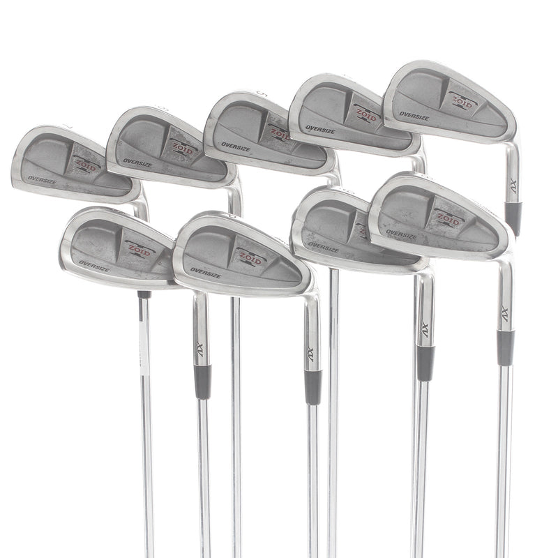 Mizuno T-Zoid Oversize Steel Mens Right Hand Irons 3-SW Regular - Dynalite Gold