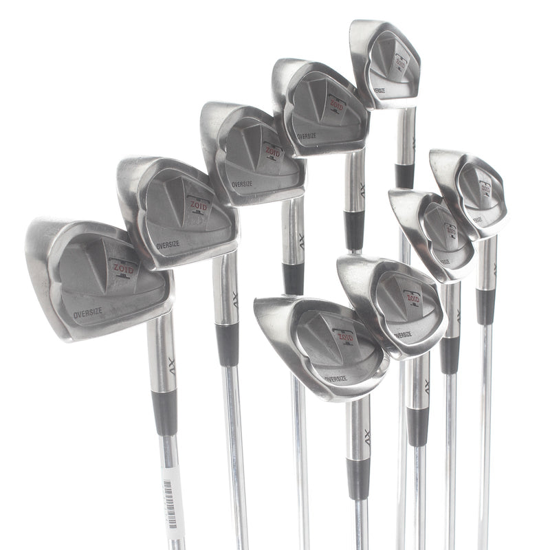 Mizuno T-Zoid Oversize Steel Mens Right Hand Irons 3-SW Regular - Dynalite Gold