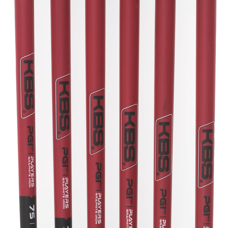 Cobra Aerojet One Length Graphite Mens Right Hand Irons 5-PW Regular - KBS PGi 75