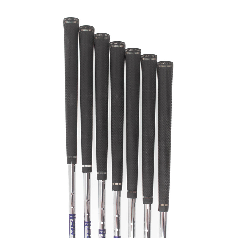 Ping G410 Steel Mens Right Hand Irons 4-PW Blue Dot 1* Upright Regular - Ping AWT 2.0