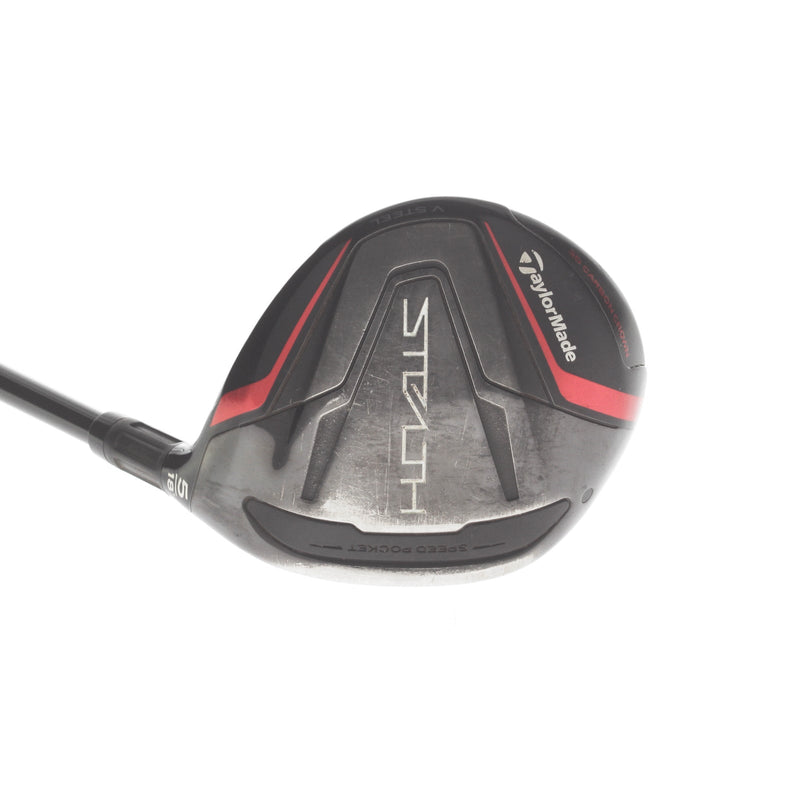 TaylorMade Stealth Graphite Mens Right Hand Fairway 5 Wood 18* Regular - Fujikura Ventus Red 6-S
