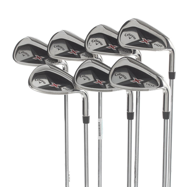 Callaway X Hot Steel Mens Right Hand Irons 5-SW Regular - True Temper XP85