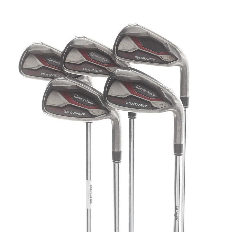 TaylorMade Aeroburner Steel Mens Right Hand Irons 5-9 Regular - REAX 88