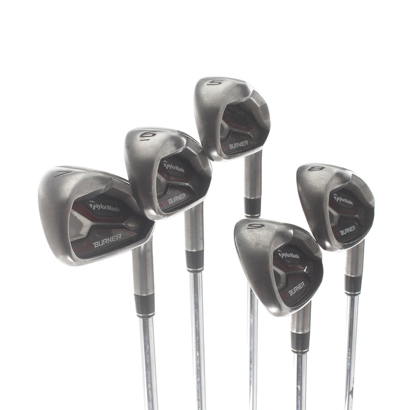 TaylorMade Aeroburner Steel Mens Right Hand Irons 5-9 Regular - REAX 88