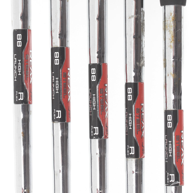 TaylorMade Aeroburner Steel Mens Right Hand Irons 5-9 Regular - REAX 88