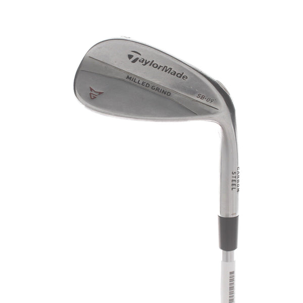 TaylorMade Milled Grind Steel Mens Right Hand Gap Wedge 52* 9 Bounce SB Grind Wedge - Dynamic Gold