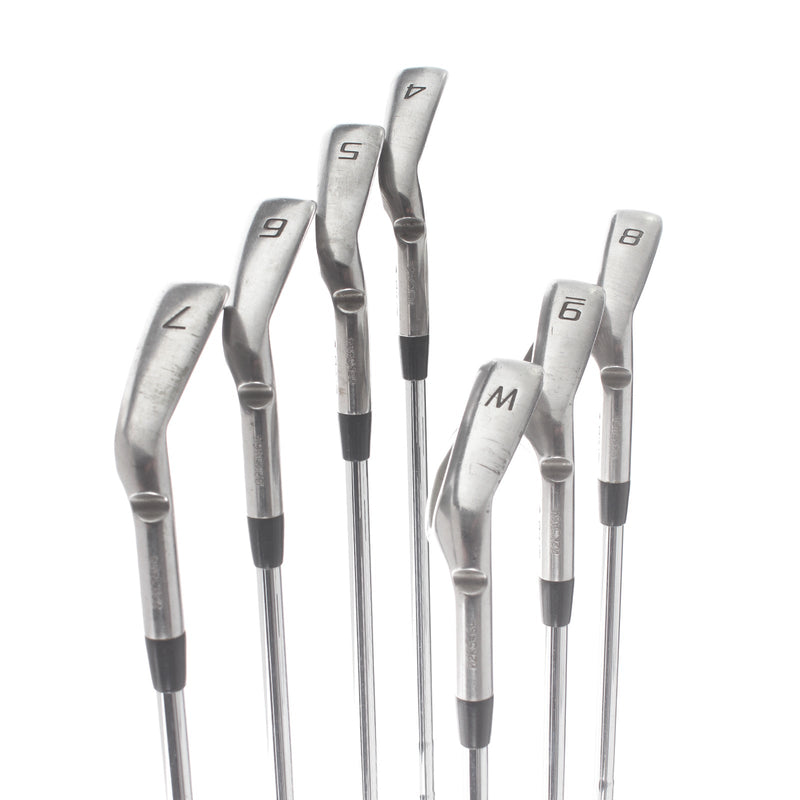 Ping i-Series E1 Steel Mens Right Hand Irons 4-PW Black Dot Stiff - CFS Distance