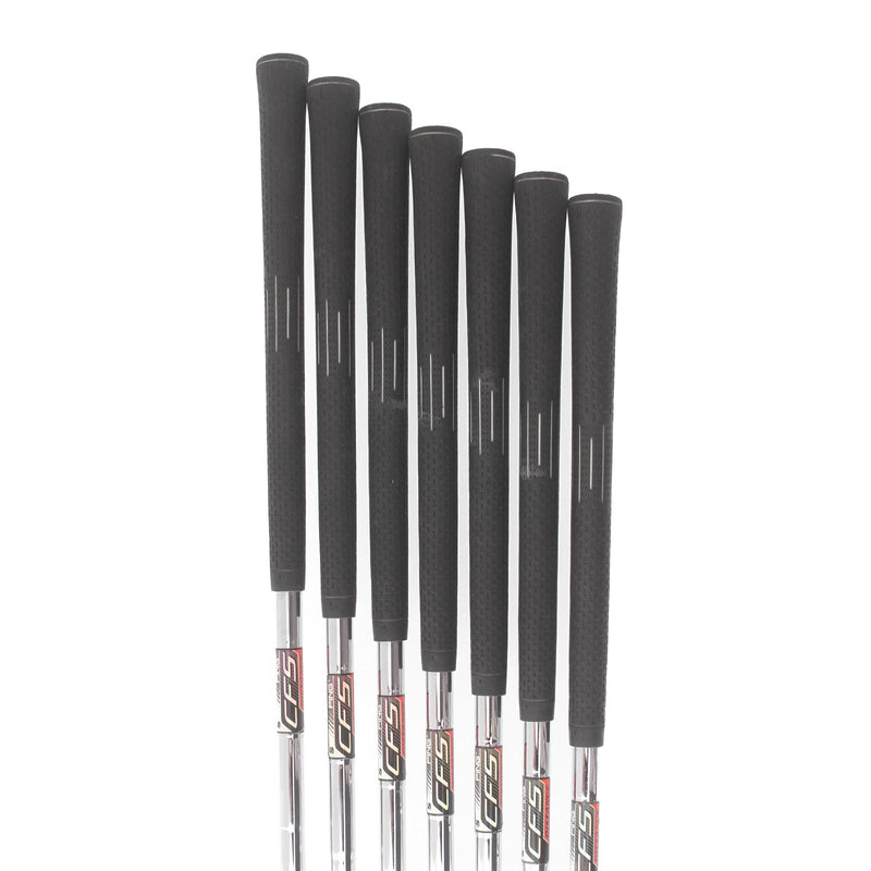 Ping i-Series E1 Steel Mens Right Hand Irons 4-PW Black Dot Stiff - CFS Distance