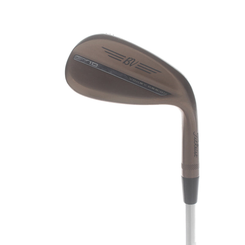 Titleist Vokey SM10 Oil Can Steel Mens Right Hand Sand Wedge 56* 10 Bounce S Grind Wedge - Project X BV