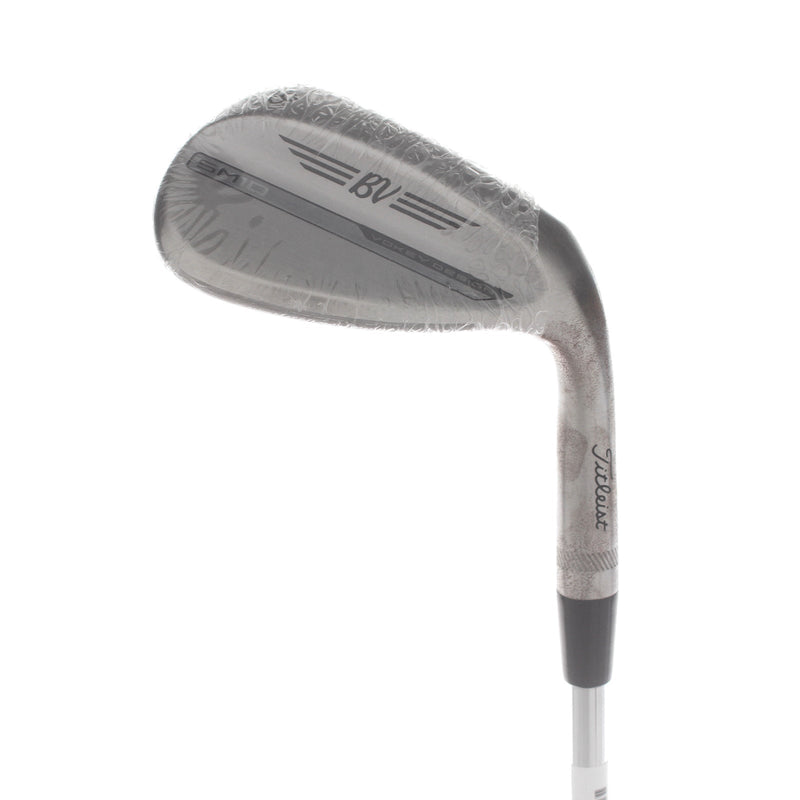 Titleist Vokey SM10 Raw Steel Mens Right Hand Lob Wedge 58* 4 Bounce T Grind Wedge - Project X 6.0