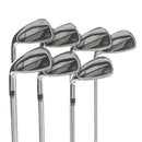 Wilson Staff D9 Steel Mens Left Hand Irons 5-SW Regular - KBS Max Ultralite