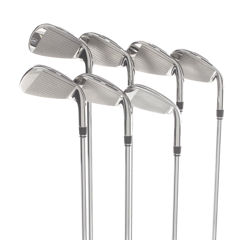 Wilson Staff D9 Steel Mens Left Hand Irons 5-SW Regular - KBS Max Ultralite