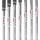 Wilson Staff D9 Steel Mens Left Hand Irons 5-SW Regular - KBS Max Ultralite