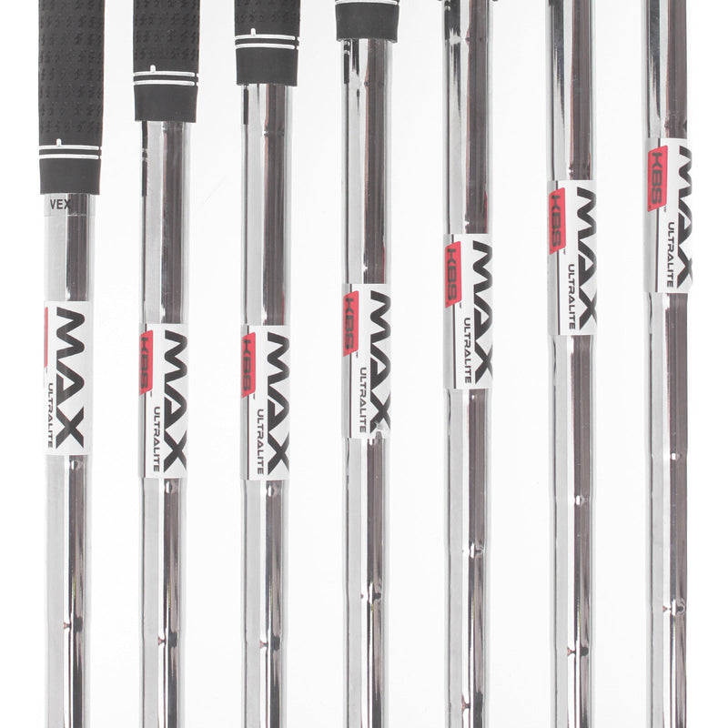 Wilson Staff D9 Steel Mens Left Hand Irons 5-SW Regular - KBS Max Ultralite