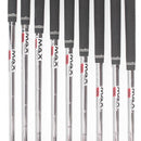 Wilson D9 Steel Mens Right Hand Irons 4-PW+GW+SW Ultralite - KBS Max Ultralite