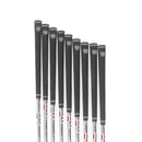 Wilson D9 Steel Mens Right Hand Irons 4-PW+GW+SW Ultralite - KBS Max Ultralite