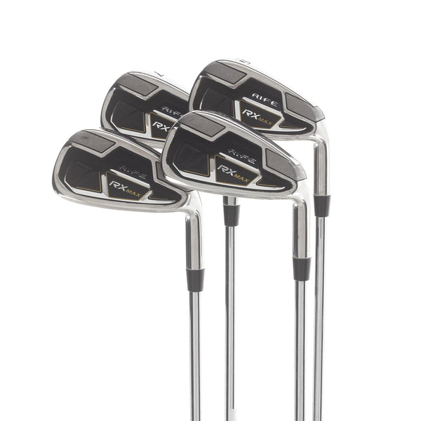 Rife RX Max Steel Mens Right Hand Irons 6-9 Regular - Rife
