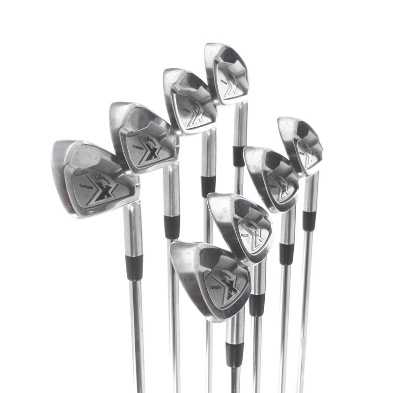 Callaway X Forged 2007 Steel Mens Right Hand Irons 3-PW Stiff - Project X Rifle 6.0