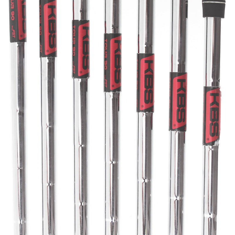 Ram FX77 Steel Mens Right Hand Irons 4-PW Regular - KBS Tour 90