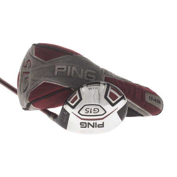 Ping G15 Draw Graphite Mens Right Hand Fairway 3 Wood 15.5* Regular - Ping TFC 149 F