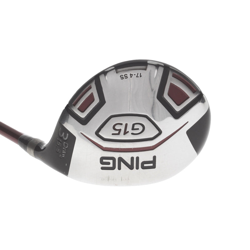 Ping G15 Draw Graphite Mens Right Hand Fairway 3 Wood 15.5* Regular - Ping TFC 149 F