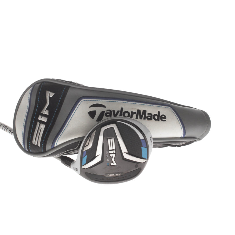 TaylorMade Sim Max D Graphite Mens Right Hand Fairway 5 Wood 19* Senior - UST Mamiya Helium 5F2